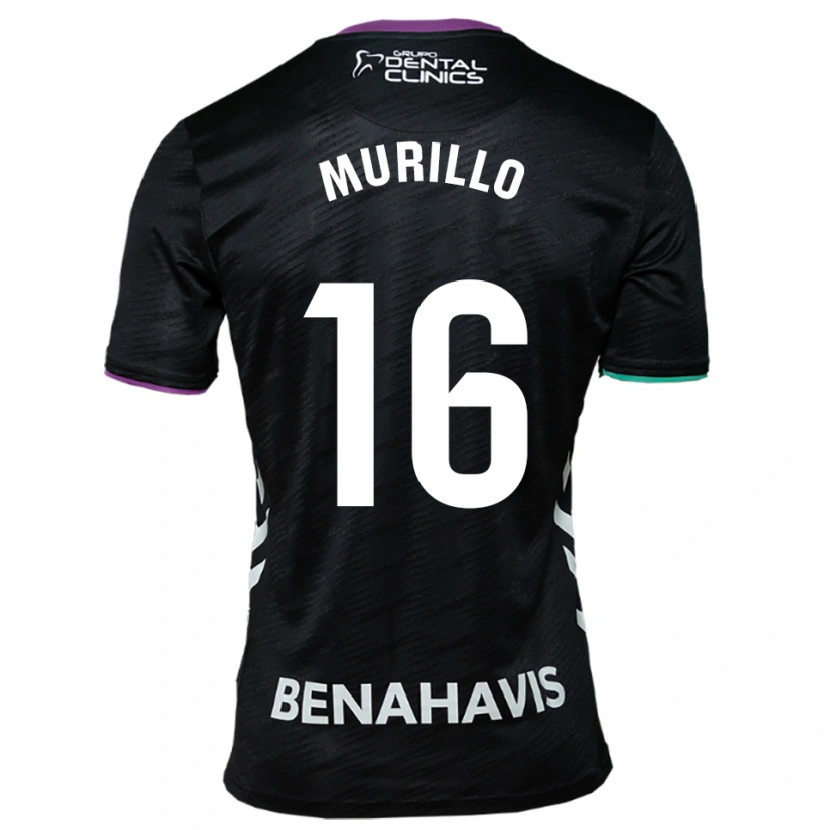 Danxen Women Diego Murillo #16 Black Purple Green Away Jersey 2025/26 T-Shirt