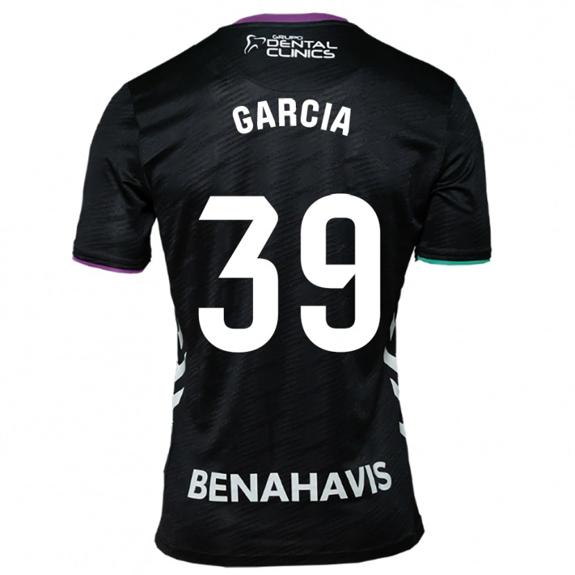 Danxen Women Claudia García #39 Black Purple Green Away Jersey 2025/26 T-Shirt