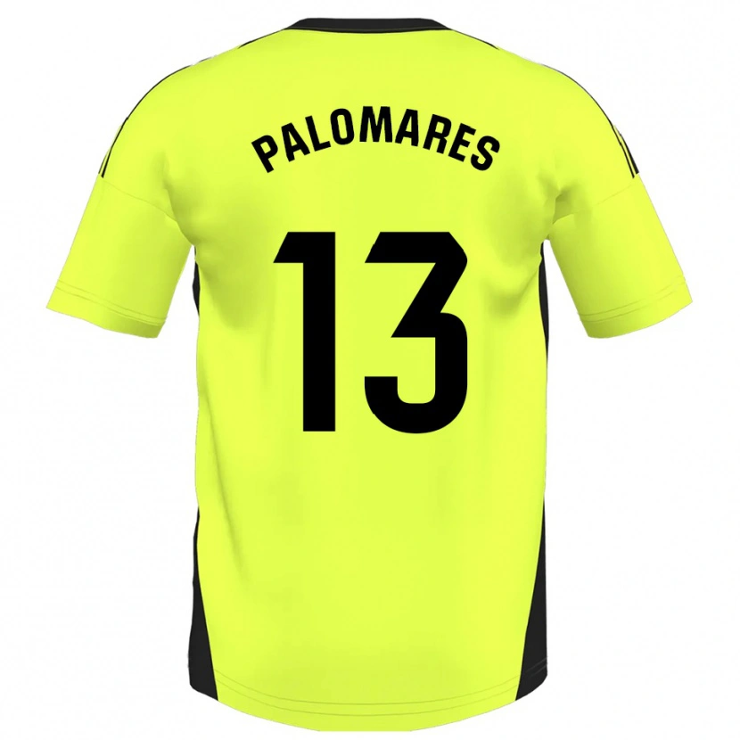 Danxen Women Juanpa Palomares #13 Fluorescent Yellow Away Jersey 2025/26 T-Shirt