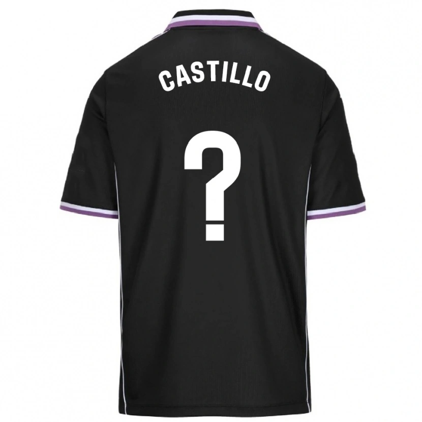 Danxen Women Gonzalo Castillo #0 Purple Black Away Jersey 2025/26 T-Shirt