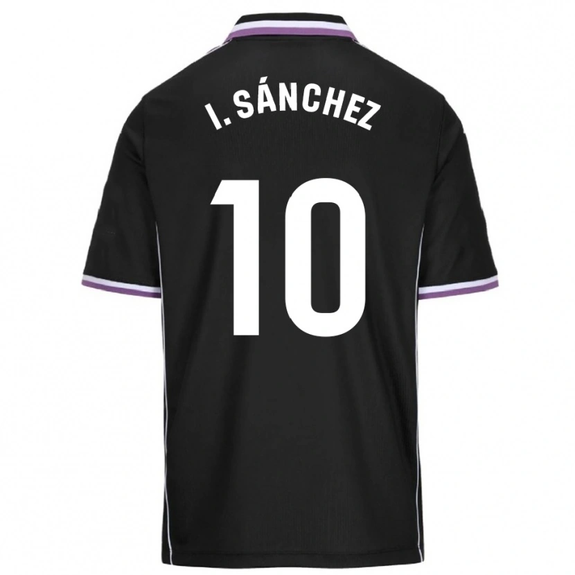 Danxen Women Iván Sánchez #10 Purple Black Away Jersey 2025/26 T-Shirt