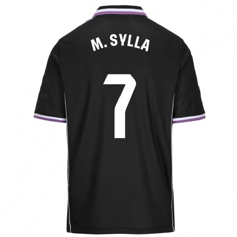 Danxen Women Mamadou Sylla #7 Purple Black Away Jersey 2025/26 T-Shirt