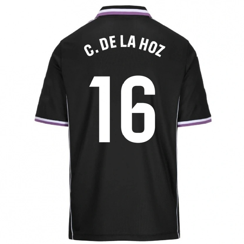 Danxen Women César De La Hoz #16 Purple Black Away Jersey 2025/26 T-Shirt