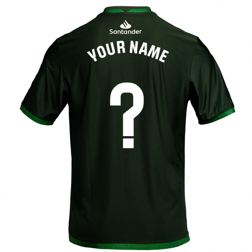 Danxen Women Your Name #0 Dark Green Away Jersey 2025/26 T-Shirt