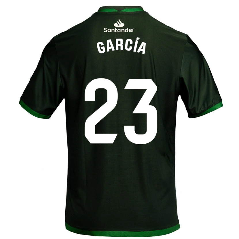 Danxen Women Mario García #23 Dark Green Away Jersey 2025/26 T-Shirt