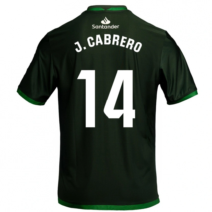 Danxen Women Jimena Cabrero De La Llama #14 Dark Green Away Jersey 2025/26 T-Shirt