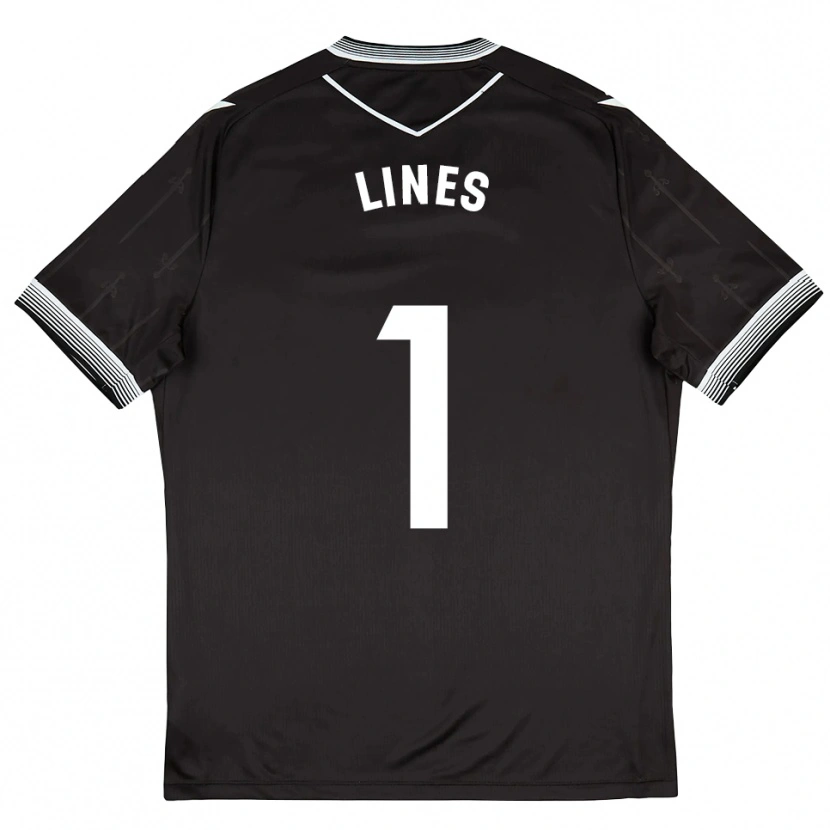 Danxen Women Laura Inés Aguilar #1 Black White Away Jersey 2025/26 T-Shirt