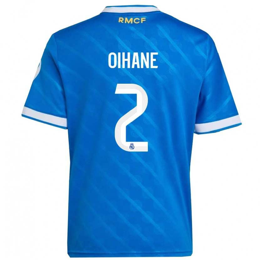 Danxen Women Oihane Hernández #2 Blue  White Third Jersey 2025/26 T-Shirt