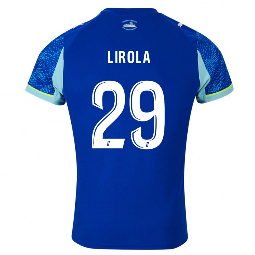 Danxen Women Pol Lirola #29 Sky Blue White Third Jersey 2025/26 T-Shirt