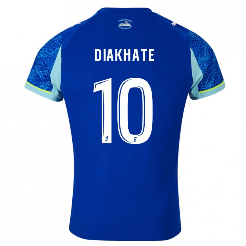 Danxen Women Ndeye Awa Diakhaté #10 Sky Blue White Third Jersey 2025/26 T-Shirt