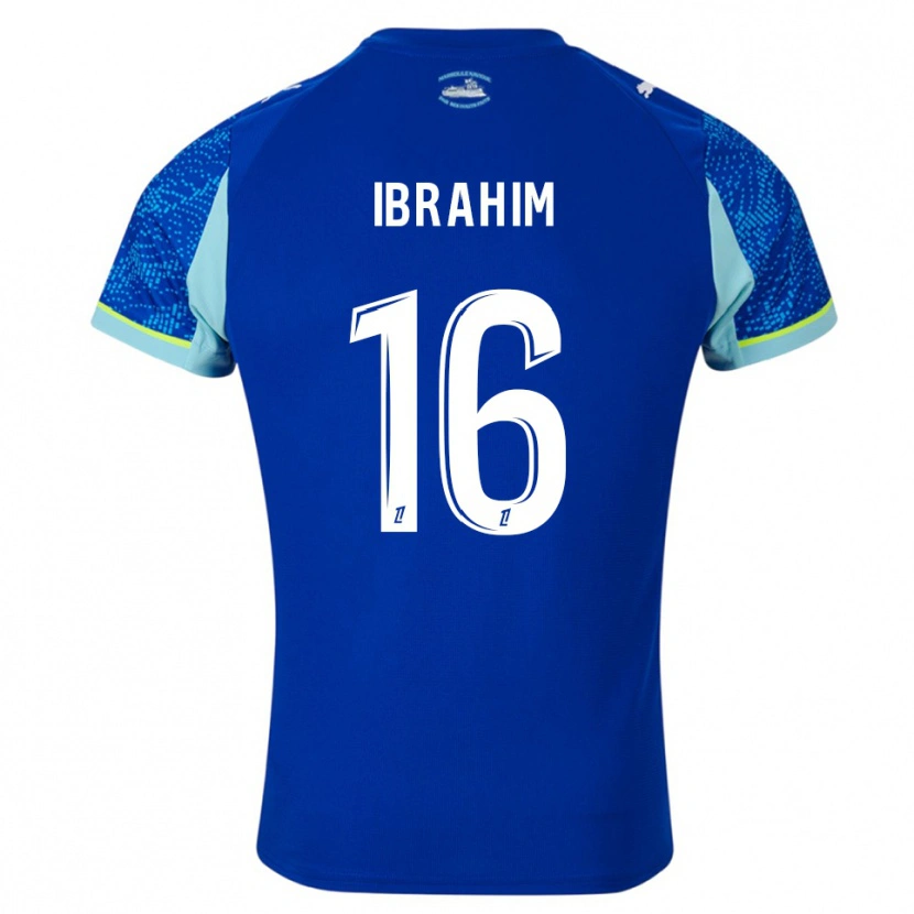 Danxen Women Ayman Ibrahim #16 Sky Blue White Third Jersey 2025/26 T-Shirt