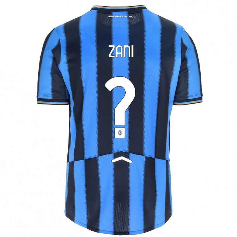 Danxen Kid Filippo Zani #0 Sky Blue Black Home Jersey 2025/26 T-Shirt