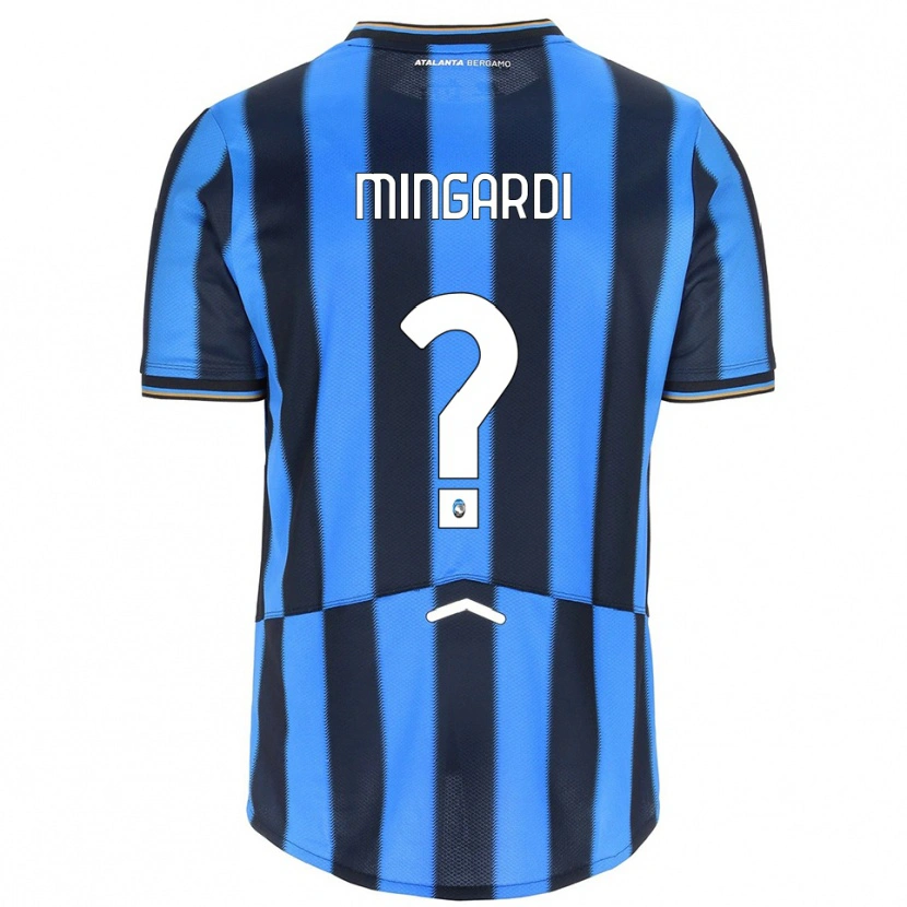 Danxen Kid Davide Mingardi #0 Sky Blue Black Home Jersey 2025/26 T-Shirt