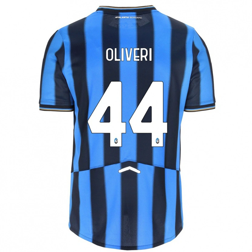 Danxen Kid Andrea Oliveri #44 Sky Blue Black Home Jersey 2025/26 T-Shirt