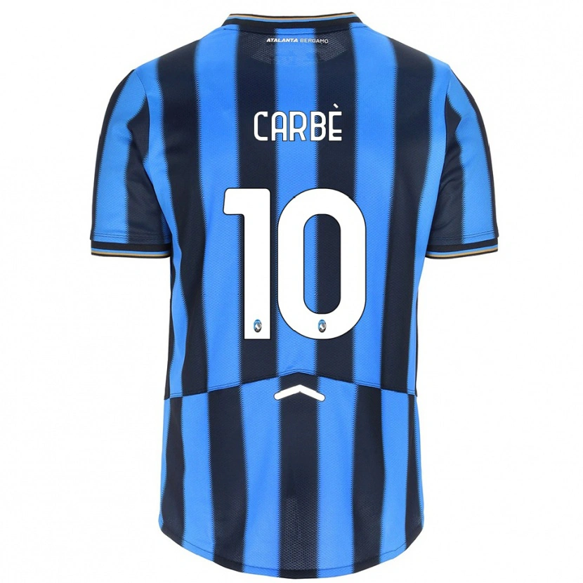 Danxen Kid Alessio Carbè #10 Sky Blue Black Home Jersey 2025/26 T-Shirt