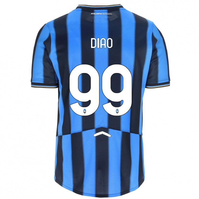 Danxen Kid Siren Diao #99 Sky Blue Black Home Jersey 2025/26 T-Shirt