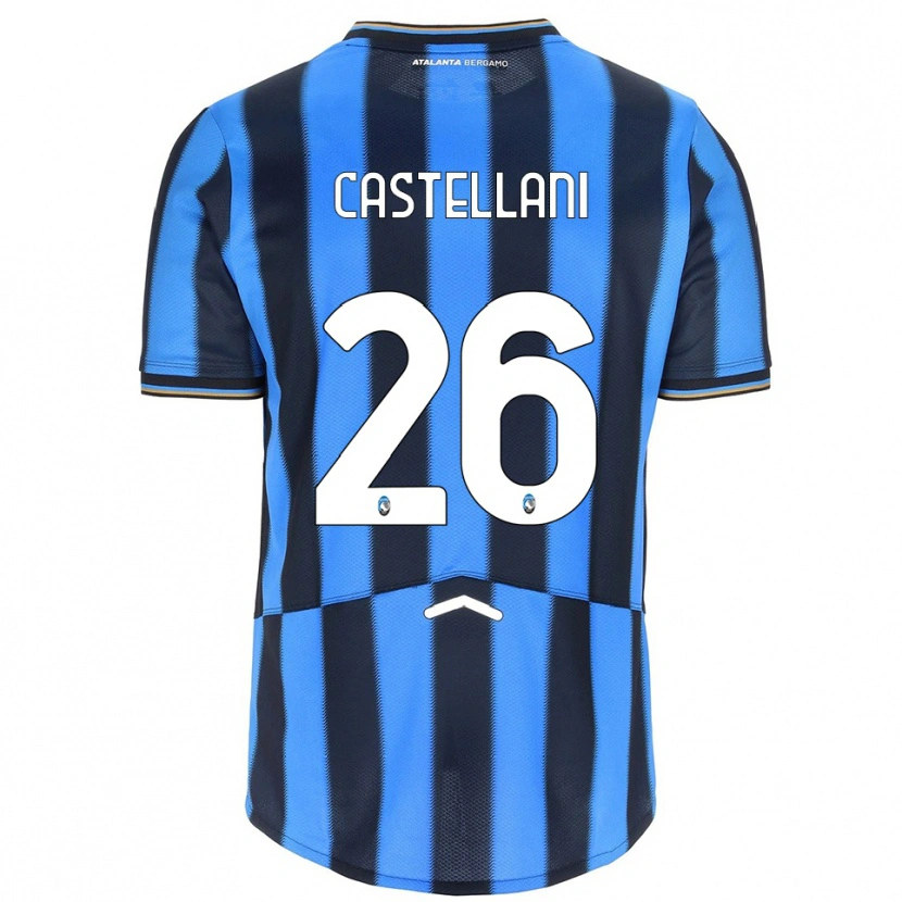 Danxen Kid Eleonora Castellani #26 Sky Blue Black Home Jersey 2025/26 T-Shirt