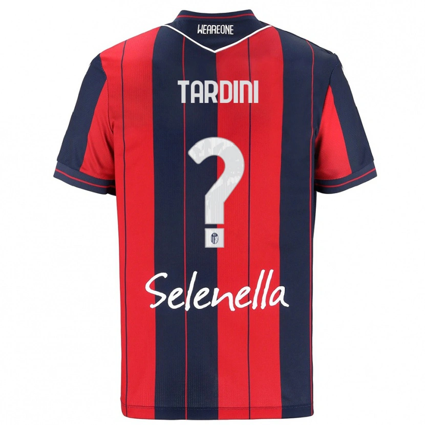 Danxen Kid Sara Tardini #0 Red Navy Home Jersey 2025/26 T-Shirt