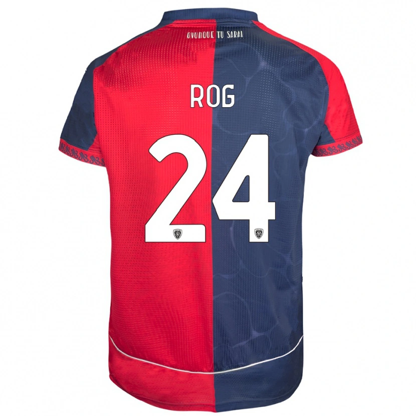 Danxen Kid Marko Rog #24 Red Navy Home Jersey 2025/26 T-Shirt