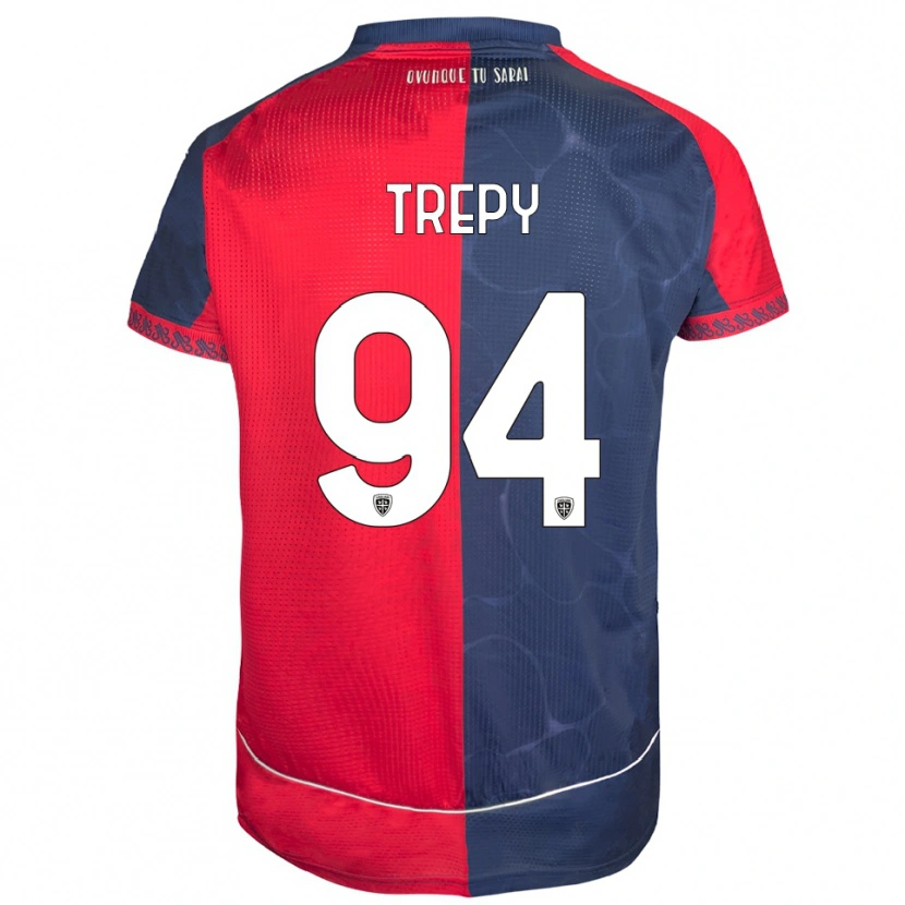 Danxen Kid Yael Trepy #94 Red Navy Home Jersey 2025/26 T-Shirt