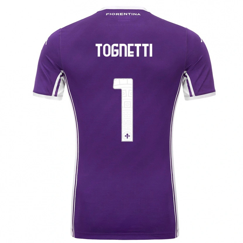Danxen Kid Laerte Tognetti #1 Purple White Home Jersey 2025/26 T-Shirt