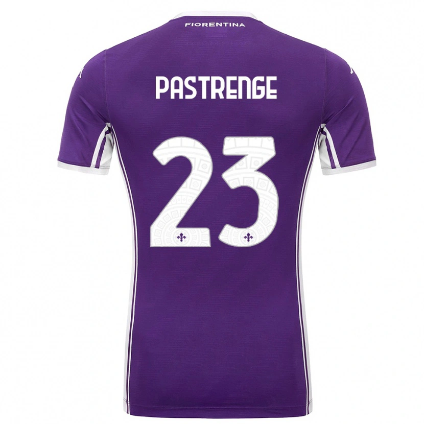 Danxen Kid Lucia Pastrenge #23 Purple White Home Jersey 2025/26 T-Shirt