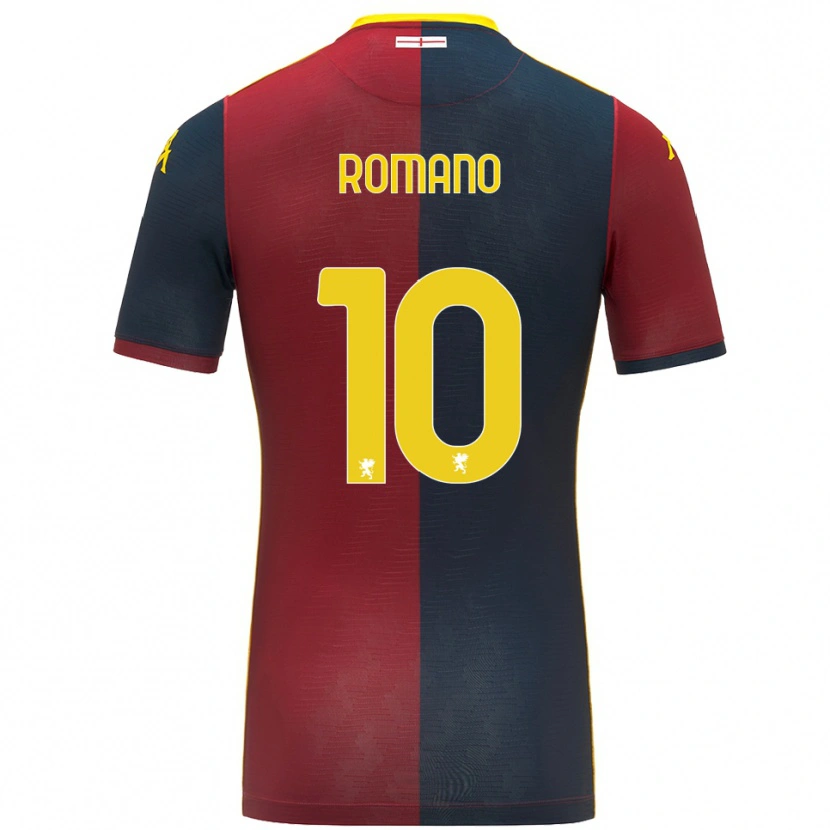 Danxen Kid Marco Romano #10 Red Royal Blue Home Jersey 2025/26 T-Shirt