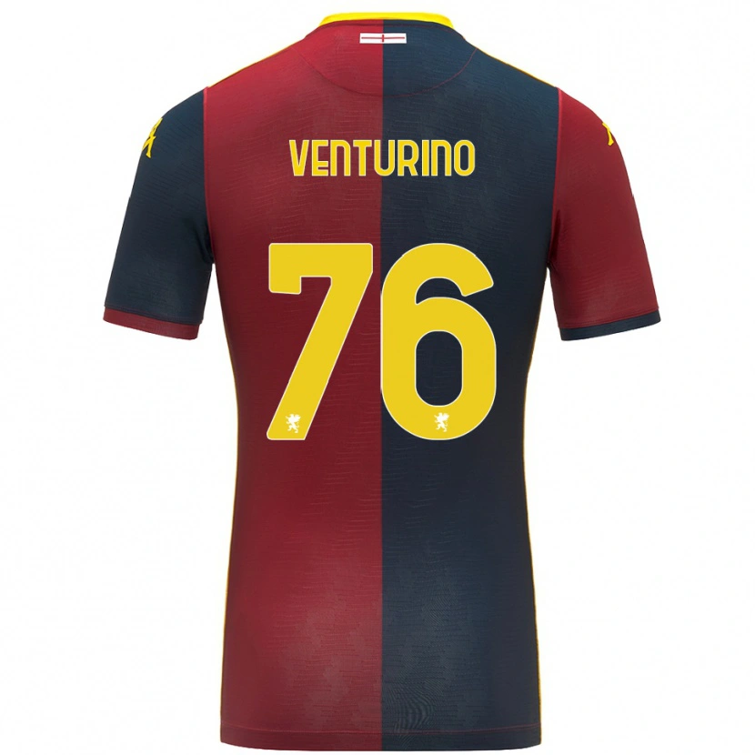 Danxen Kid Lorenzo Venturino #76 Red Royal Blue Home Jersey 2025/26 T-Shirt