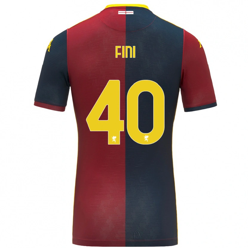 Danxen Kid Seydou Fini #40 Red Royal Blue Home Jersey 2025/26 T-Shirt