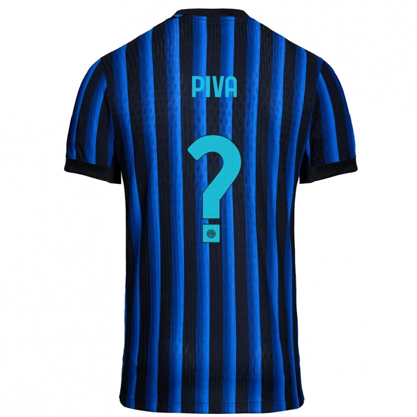 Danxen Kid Kaiki Piva #0 Black Blue Home Jersey 2025/26 T-Shirt