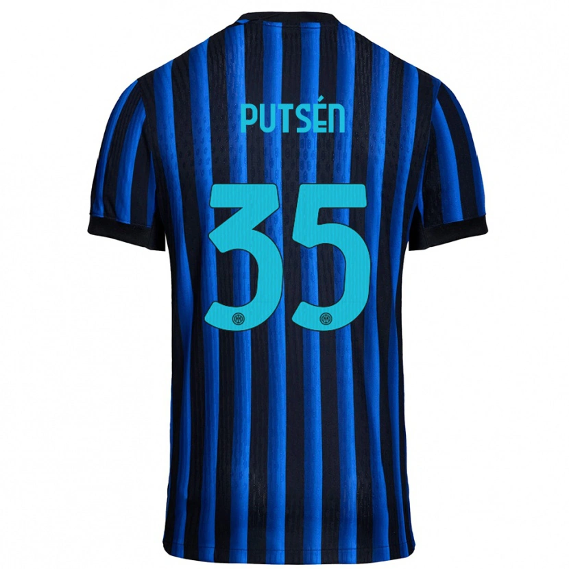 Danxen Kid Dino Putsén #35 Black Blue Home Jersey 2025/26 T-Shirt