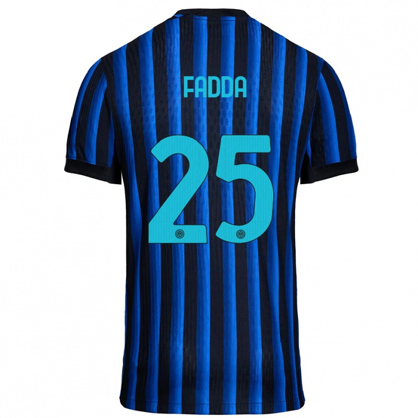 Danxen Kid Paola Fadda #25 Black Blue Home Jersey 2025/26 T-Shirt