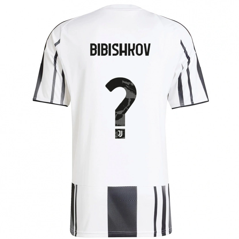 Danxen Kid Marsel Bibishkov #0 White Black Home Jersey 2025/26 T-Shirt