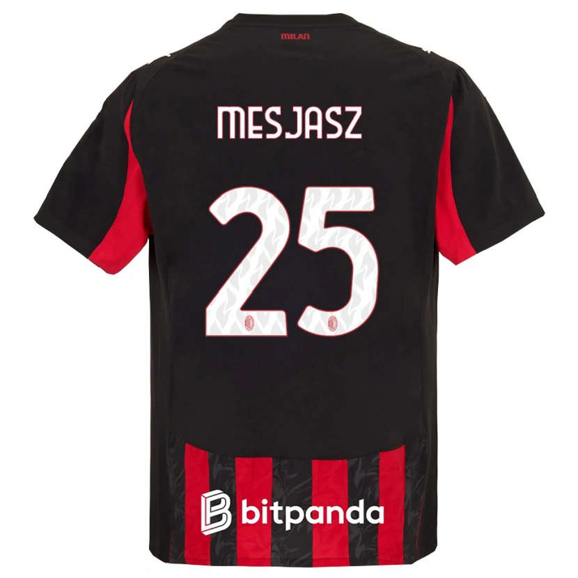 Danxen Kid Malgorzata Mesjasz #25 Red Black Home Jersey 2025/26 T-Shirt