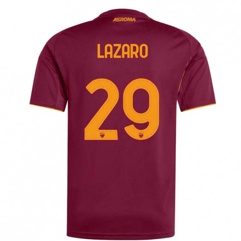 Danxen Kid Paloma Lazaro #29 Burgundy Orange Home Jersey 2025/26 T-Shirt