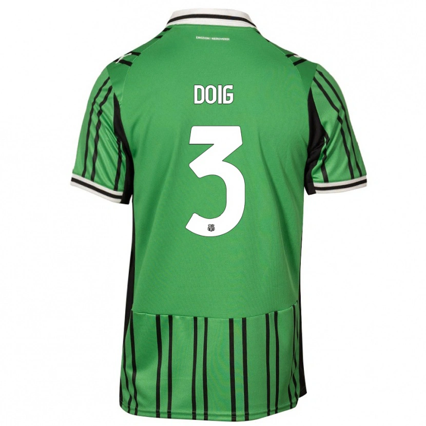 Danxen Kid Josh Doig #3 Green Black Home Jersey 2025/26 T-Shirt