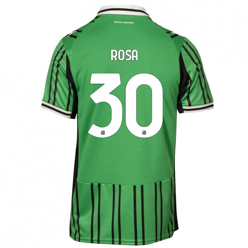 Danxen Kid Enrico Rosa #30 Green Black Home Jersey 2025/26 T-Shirt
