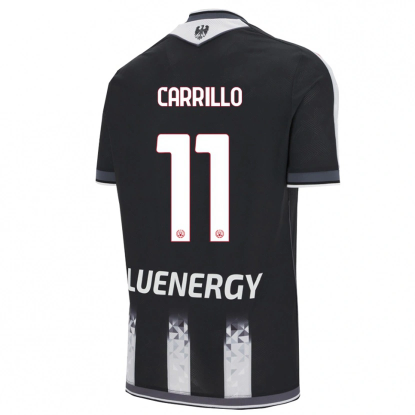 Danxen Kid Pietro Carrillo #11 Black White Home Jersey 2025/26 T-Shirt