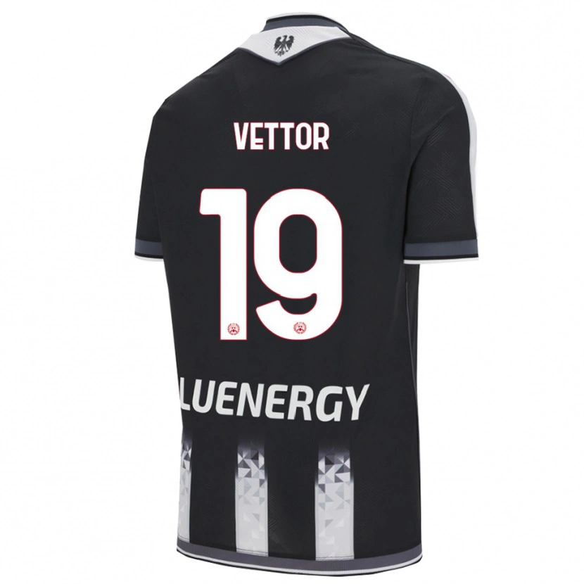Danxen Kid Marco Vettor #19 Black White Home Jersey 2025/26 T-Shirt