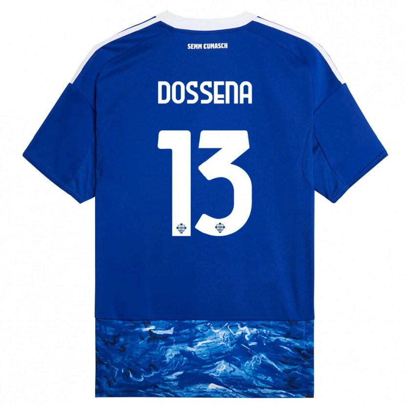 Danxen Kid Alberto Dossena #13 Blue White Home Jersey 2025/26 T-Shirt