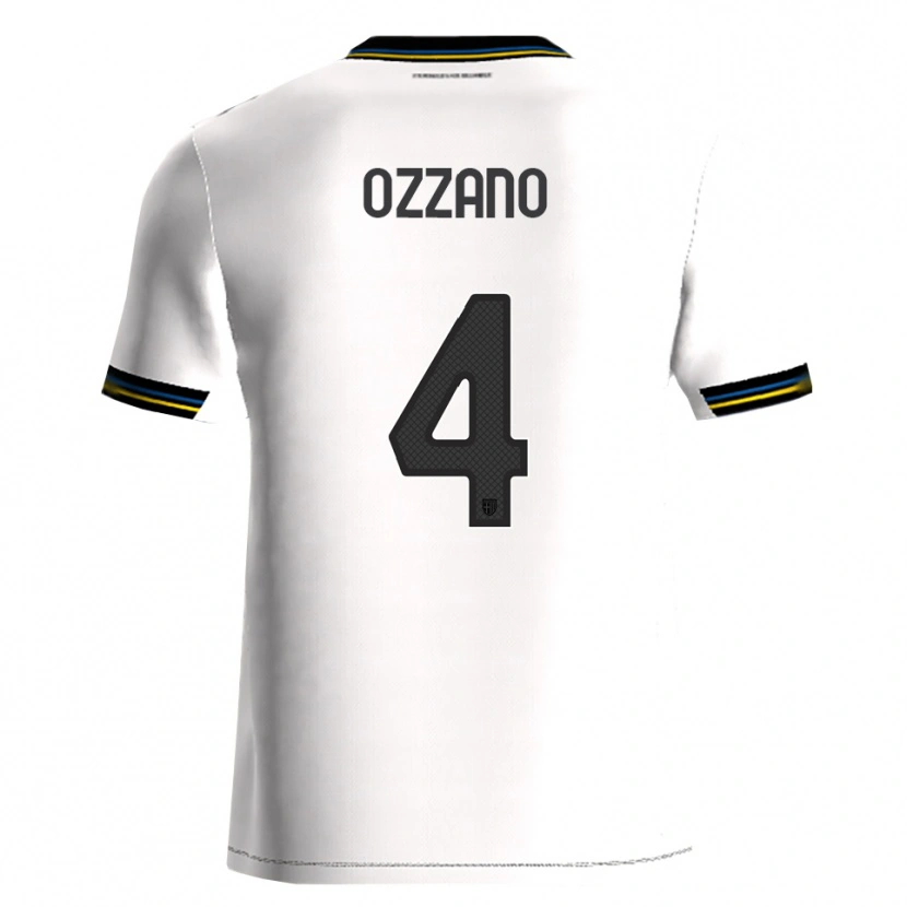 Danxen Kid Roberto Ozzano #4 White Black Home Jersey 2025/26 T-Shirt