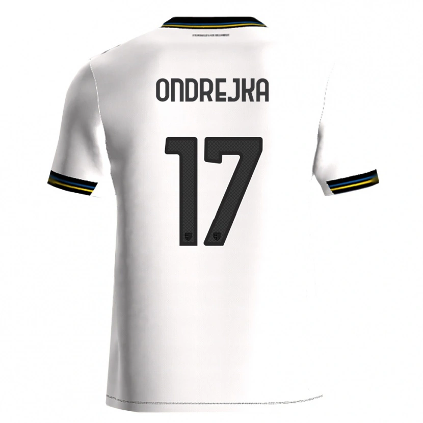 Danxen Kid Jacob Ondrejka #17 White Black Home Jersey 2025/26 T-Shirt