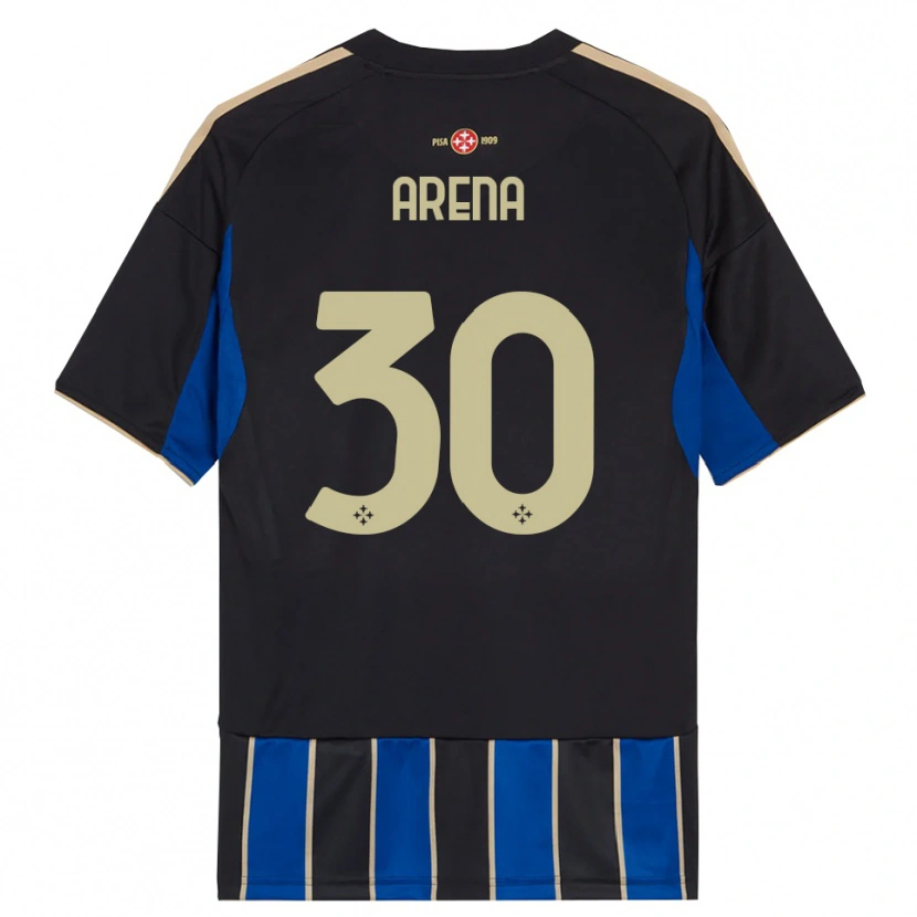Danxen Kid Alessandro Arena #30 Black Blue Home Jersey 2025/26 T-Shirt