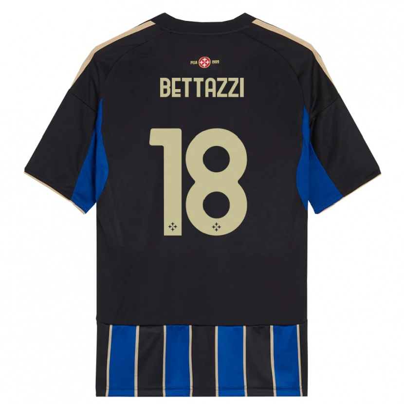 Danxen Kid Brando Bettazzi #18 Black Blue Home Jersey 2025/26 T-Shirt