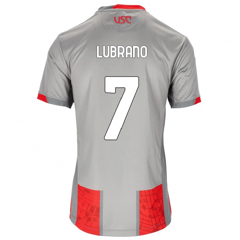 Danxen Kid Antonio Lubrano #7 Red Gray Home Jersey 2025/26 T-Shirt