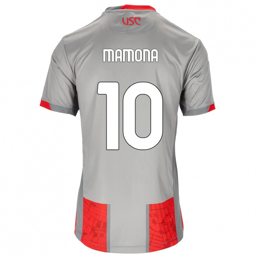 Danxen Kid Blue Mamona #10 Red Gray Home Jersey 2025/26 T-Shirt