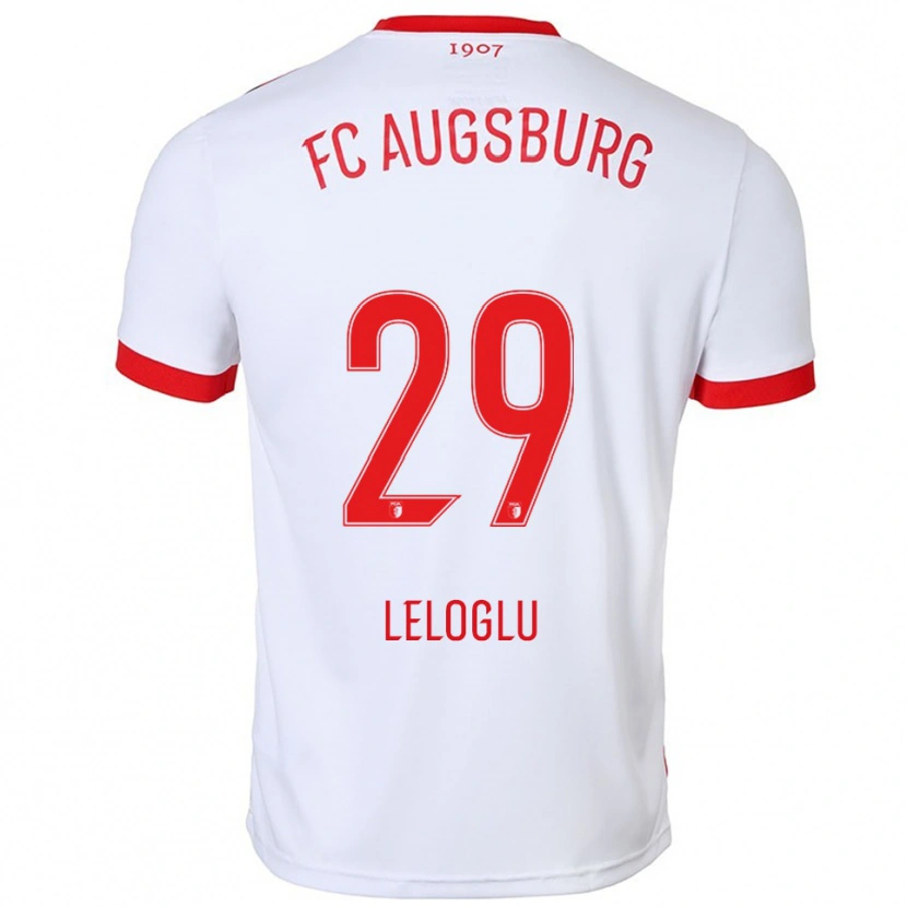 Danxen Kid Aras Leloglu #29 White Red Home Jersey 2025/26 T-Shirt