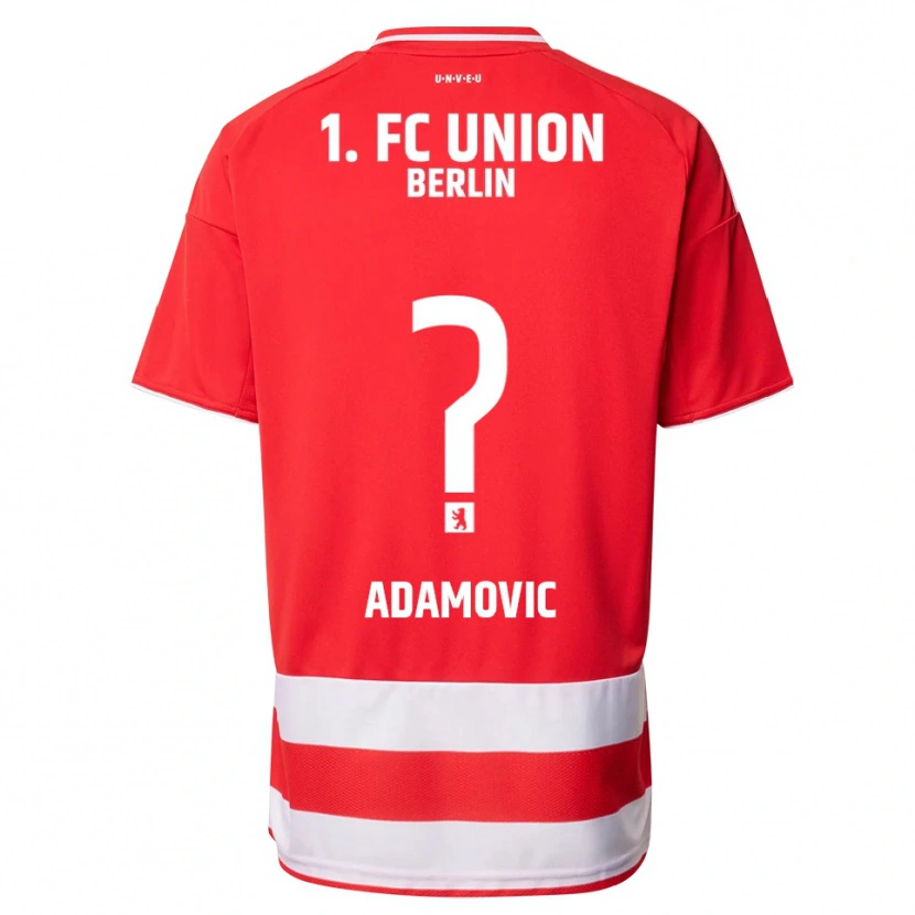 Danxen Kid Levin Adamovic #0 Red White Home Jersey 2025/26 T-Shirt