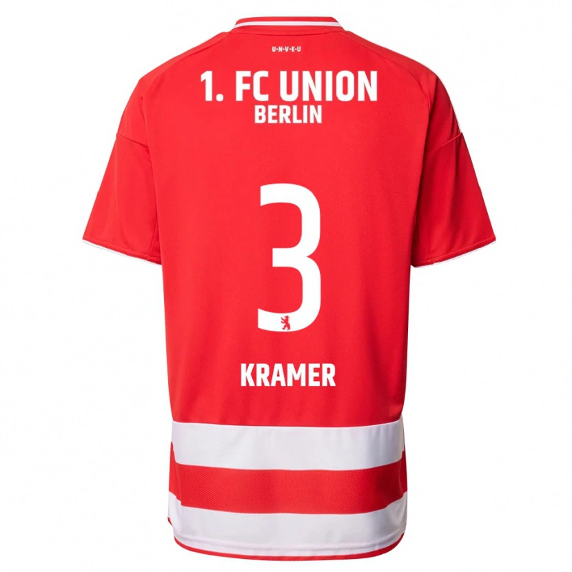 Danxen Kid Carlos Kramer #3 Red White Home Jersey 2025/26 T-Shirt