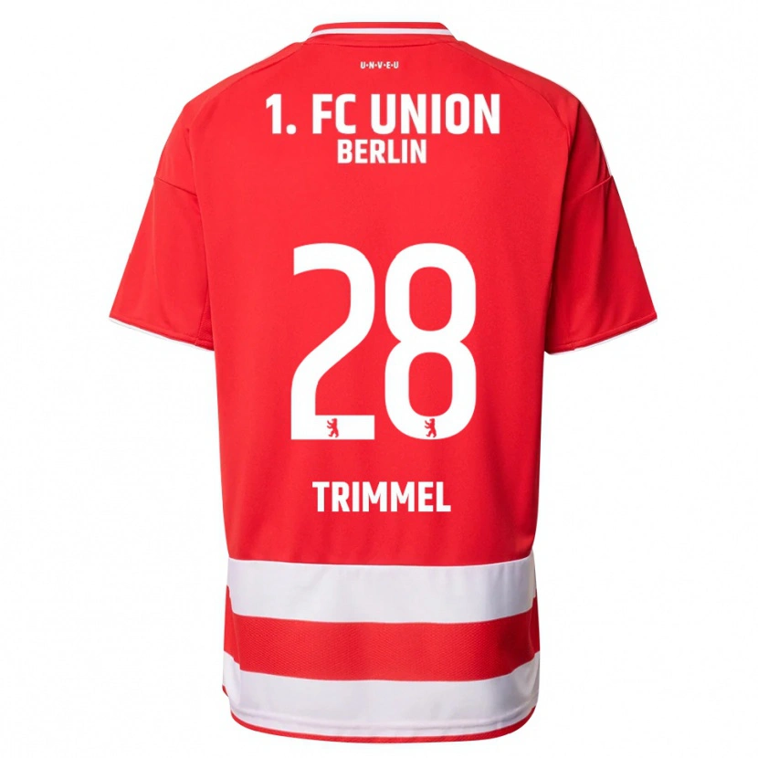 Danxen Kid Christopher Trimmel #28 Red White Home Jersey 2025/26 T-Shirt